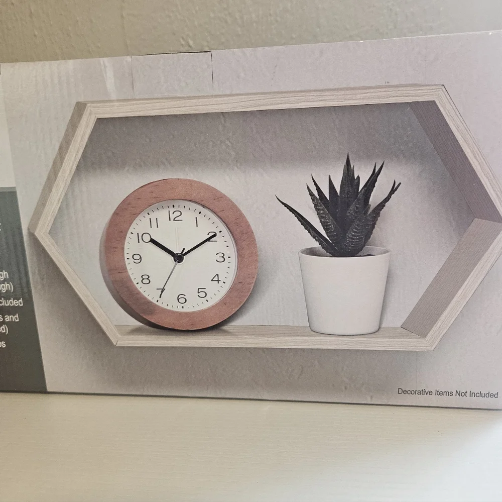 Hexagonal Wall Shelf